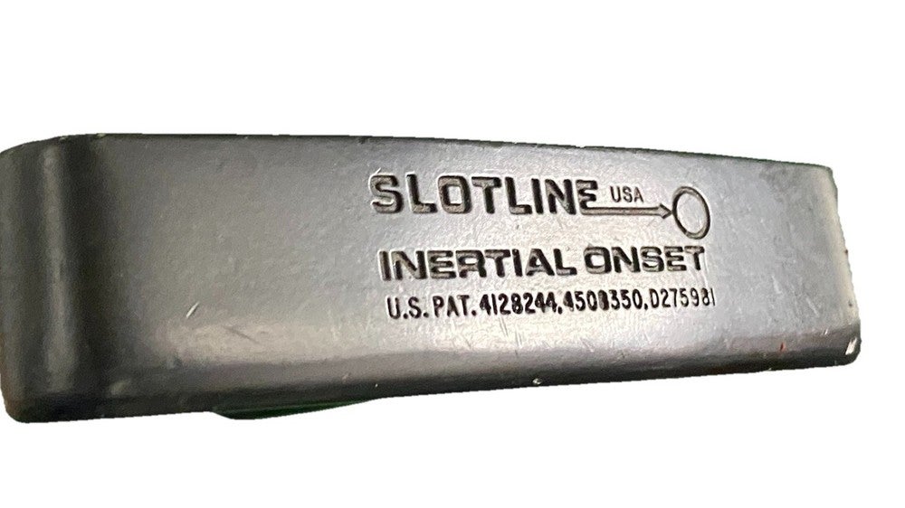 Slotline Inertial ONSET Tourweight Center Shaft Blade Putter RH Steel 35" Nice
