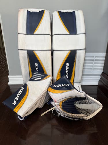 35" Bauer Supreme Shadow Regular Goalie Full Set (Used)