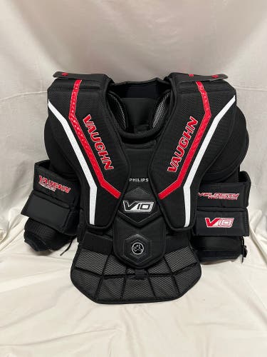 New Pro Stock Vaughn V10 Pro Carbon Goalie Chest Protector