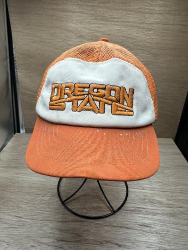 Vintage 79s Oregon State Osu Truckers Mesh Hat Distresssd