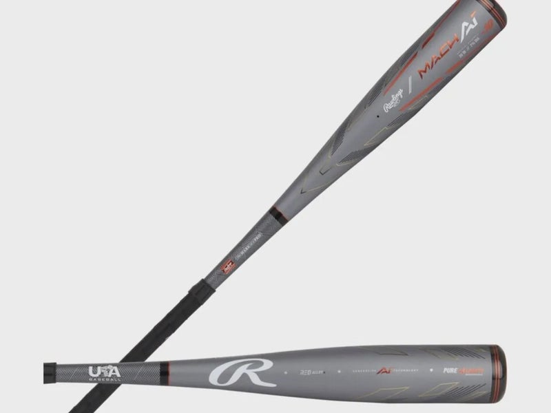 New Rawlings Mach AI USA Baseball 28/18 Baseball Bat