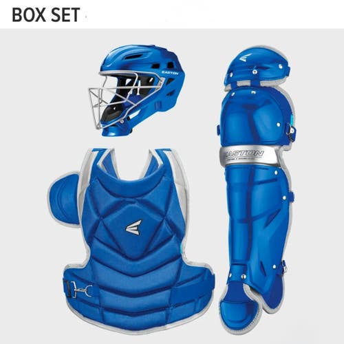 New Easton Fastpitch Jen Schro The Fundamental Royal Catchers Gear Set Size Large