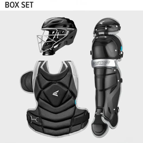 New Easton Fastpitch Jen Schro The Fundamental Black Catchers Gear Set Size Small