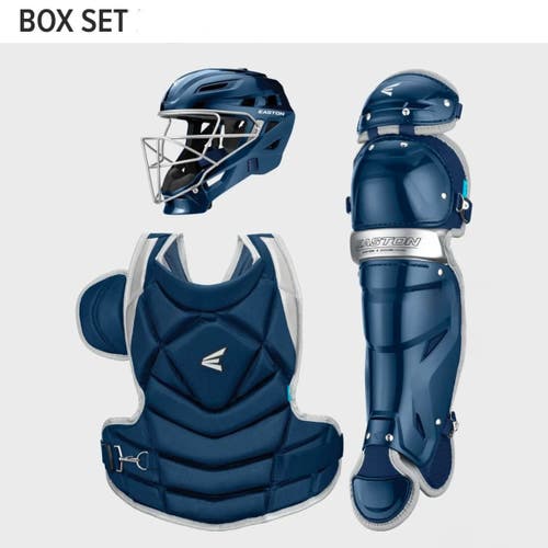New Easton Fastpitch Jen Schro The Fundamental Navy Catchers Gear Set Size Medium