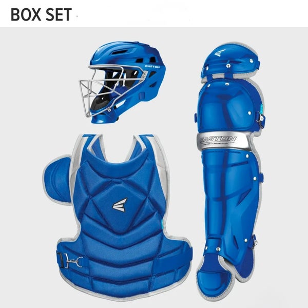 New Easton Fastpitch Jen Schro The Fundamental Royal Catchers Gear Set Size Medium