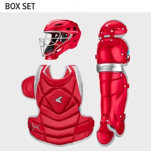 New Easton Fastpitch Jen Schro The Fundamental Red Catchers Gear Set Size Small