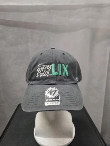 NWS Super Bowl LIX '47 Clean Up Strapback Hat NFL