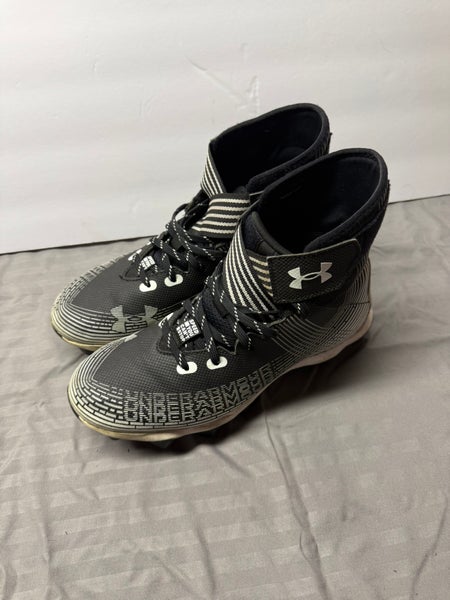 Unisex 6.5Y (Big Kids / Youth) Under Armour High Top Molded Cleats (Used)