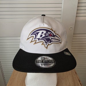 NWS Baltimore Ravens New Era The Golfer Snapback Hat NFL