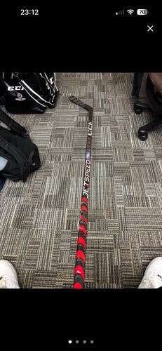 Senior CCM JetSpeed FT5 Pro Left Hand Hockey Stick P90 Pro Stock (Used)