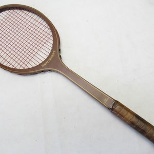 VTG SNAUWAERT "ROD LAVER FIBRE COMPOSITE MID" TENNIS RACQUET. ANTIQUE / DISPLAY