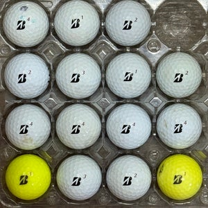 15 Bridgestone Tour B X / Tour B RX Golf Balls