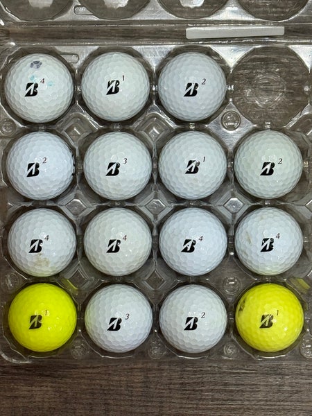 15 Bridgestone Tour B X / Tour B RX Golf Balls