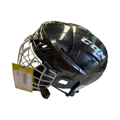 Used CCM FL40 Helmet Cage Combo Black MD 10299-C000299352