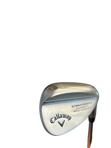 Used Callaway MACK DADDY 2 Golf Wedge Mens RH 50 Degree 10299-S000299492