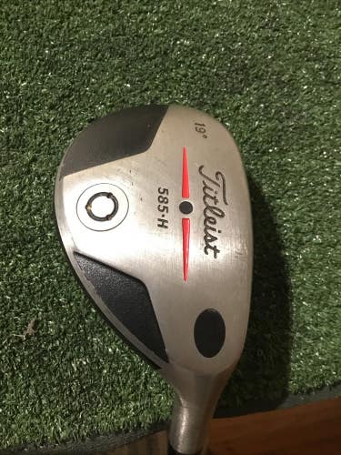 Titleist 585-H PT 19* Hybrid X-Stiff True Temper Black Gold Steel Shaft (40.5)