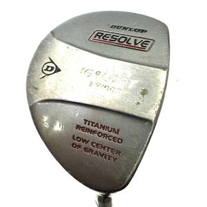 Used Dunlop RESOLVE Mens Fairway Wood RH 3 Wood 11860-S000298671