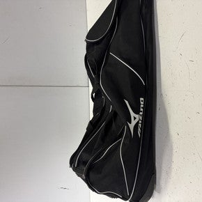 Used Mizuno WHEEL BAG BB/SB Player Wheeled Bag Black 11860-S000298662