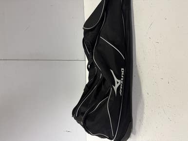 Used Mizuno WHEEL BAG BB/SB Player Wheeled Bag Black 11860-S000298662