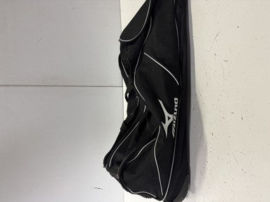 Used Mizuno WHEEL BAG BB/SB Player Wheeled Bag Black 11860-S000298662