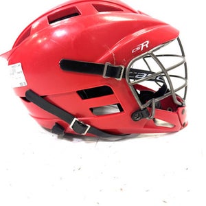 Used Cascade CSR U12 Lacrosse Helmet Red One Size 11860-C000298640
