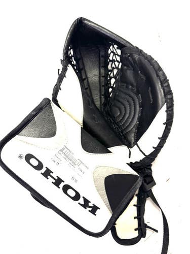 Used Koho STREET HOCKEY Street Goalie Catcher Jr White SM 11860-C000298634