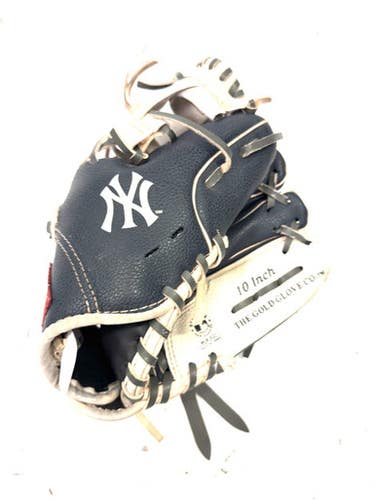 Used Rawlings YANKEES BB/SB Glove RH Throw Grey 10" 11860-S000298626