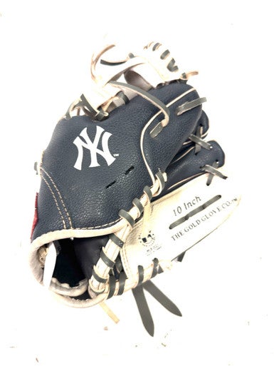 Used Rawlings YANKEES BB/SB Glove RH Throw Grey 10" 11860-S000298626