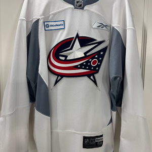 Columbus Blue Jackets Old Logo New Reebok Practice Jersey
