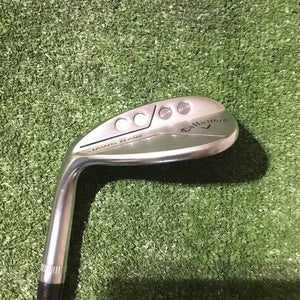 Callaway Left Handed Jaws Raw S Grind 58* Lob Wedge (LW) Wedge Flex Tour Steel