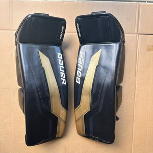 Large 2024 Bauer Supreme Shadow Goalie Leg Pads (Used)