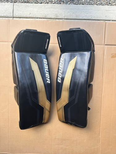 Large 2024 Bauer Supreme Shadow Goalie Leg Pads (Used)