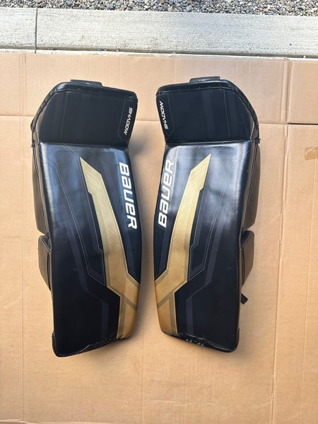 Large 2024 Bauer Supreme Shadow Goalie Leg Pads (Used)