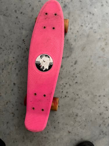 (Used) pink skateboard