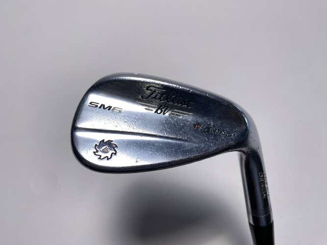 Titleist Vokey SM6 Tour Chrome Gap Wedge GW 50* 8 Bounce F-Grind Wedge RH