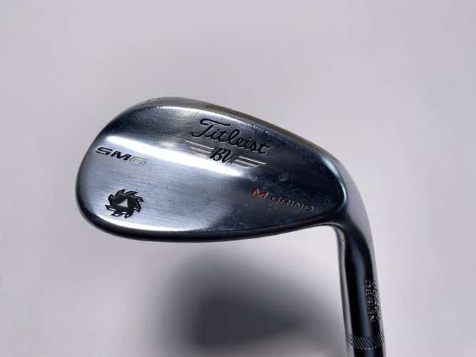 Titleist Vokey SM6 Tour Chrome Sand Wedge SW 54* 8M DG S400 Tour Issue Stiff RH