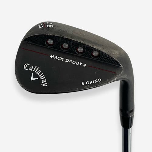 Callaway Mack Daddy 4 S Grind 48° 10 Bounce Right Handed Stiff Flex Steel Shaft