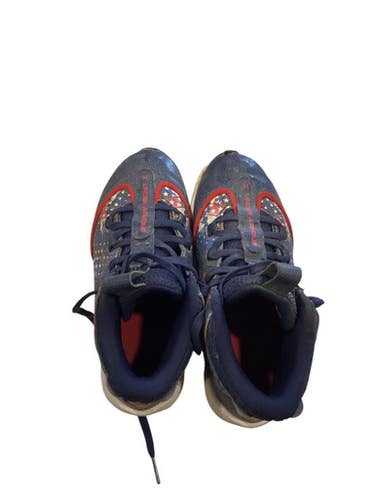 Used Under Armour BRYCE HARPER RED/WHITE/BLUE BB/SB Cleats Navy Blue Junior 02 11884-S000053274