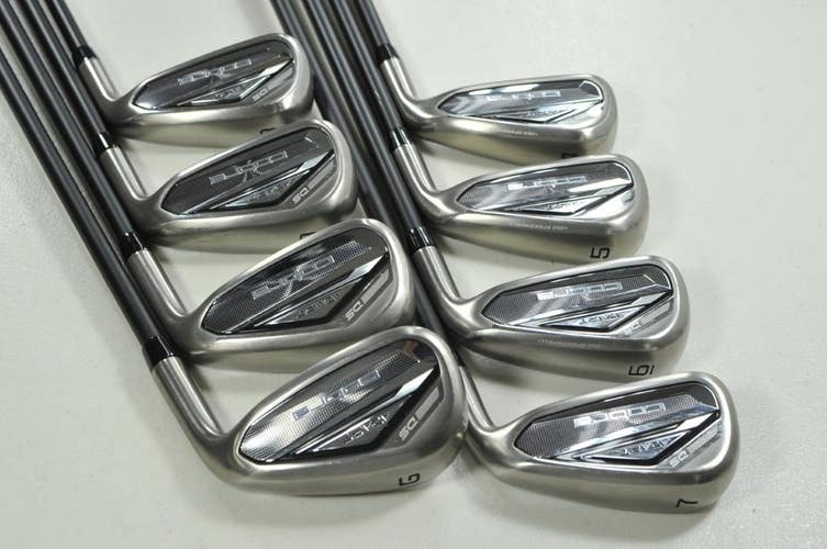 Cobra DS-ADAPT 4-PW,GW Iron Set Regular Flex Right KBS PGI 75 Graphite # 203303