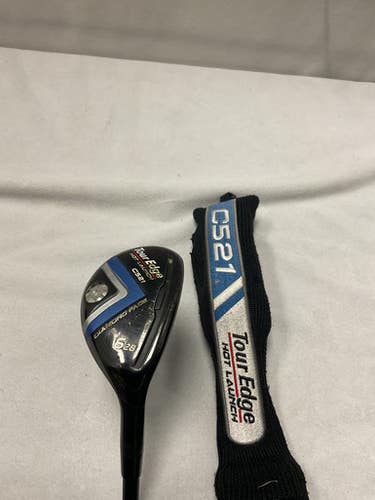 Used Tour Edge HOT LAUNCH C521 Mens Hybrid Club RH 6 Hybrid 11490-S000266034