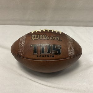 Used Wilson TDS 1205 LEATHER HIGH SCHOOL Official Football 11490-S000266031