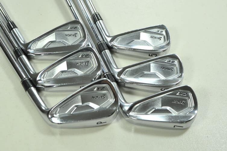 Srixon ZX7 MKII 5-PW Iron Set X-Stiff Flex Right DG EX X100 Steel  # 203335