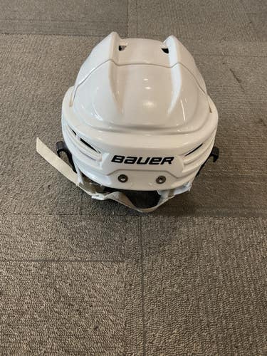 Used Bauer IMS 5.0 Hockey Helmet Only White MD 11614-S000222385