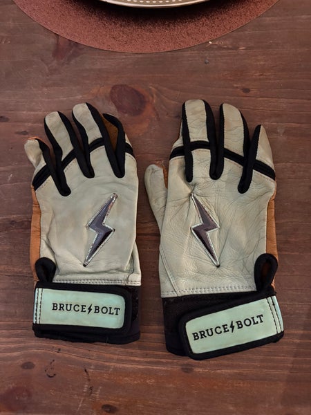 Bruce Bolt Patriot Series Medium Batting Gloves (Used)