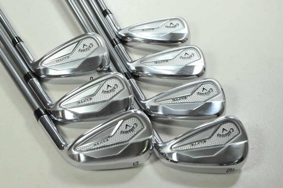 Callaway Elyte 6-PW,AW,GW Iron Set Regular Flex RH Denali 5.5 Graphite # 203299