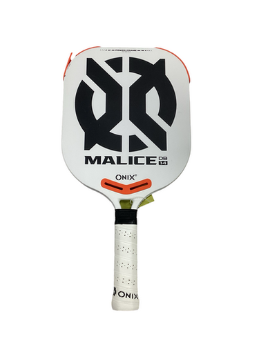 Used ONIX MALICE DB 14 Pickleball Racquet White 11613-S000168726