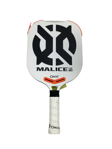 Used ONIX MALICE DB 14 Pickleball Racquet White 11613-S000168726