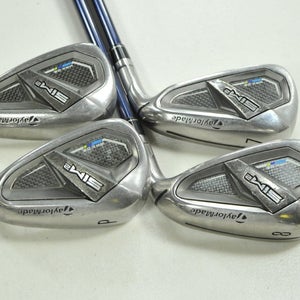 TaylorMade SIM2 Max OS 7-PW Iron Set Senior Flex RH Ventus 5 Graphite # 201006