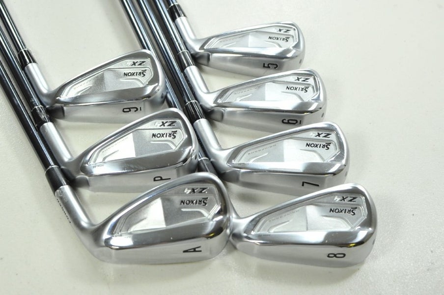 Srixon ZX4 MKII 5-PW,AW Iron Set Senior Flex RH Recoil Dart F2 Graphite # 203329