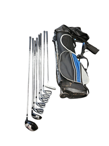 Used Confidence POWER Mens Package Set RH Navy Blue 9 Piece 11850-S000021615